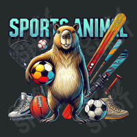 Capybara Sports Animal Women's Triblend Scoop T-shirt | Artistshot