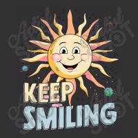 Keep Smiling Vintage Hoodie | Artistshot