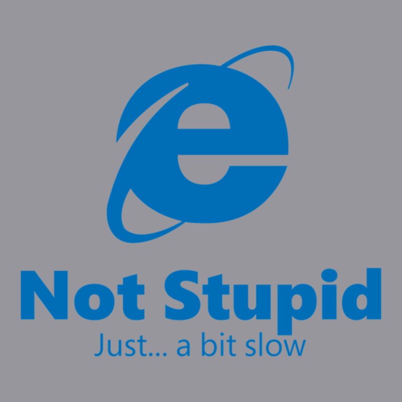 Internet Explorer - Not Stupid, Just A Bit Slow Retro Trucker Cap by cm-arts | Artistshot