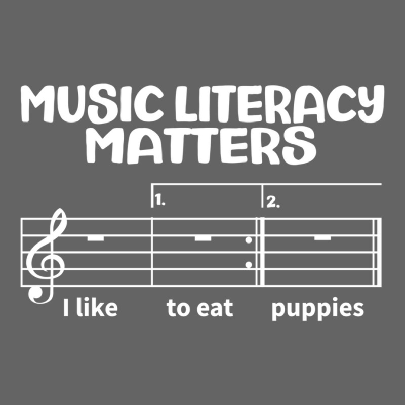 Music Literacy Matters I Like To Eat Puppies  (1) Retro Trucker Cap by cm-arts | Artistshot