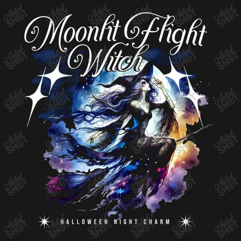 Moonlit Flight Witch Flannel Shirt | Artistshot