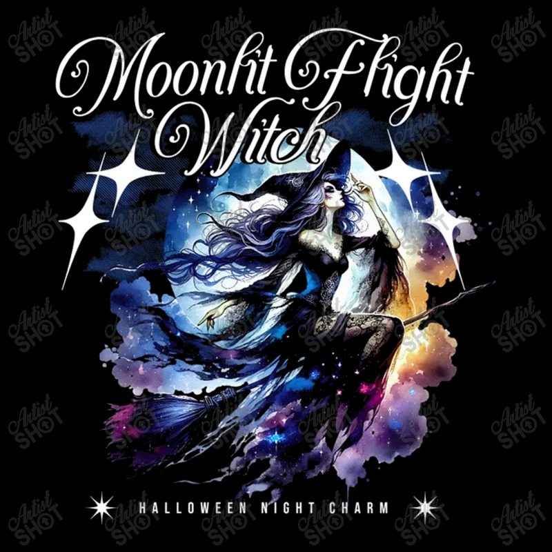 Moonlit Flight Witch Men's 3/4 Sleeve Pajama Set | Artistshot