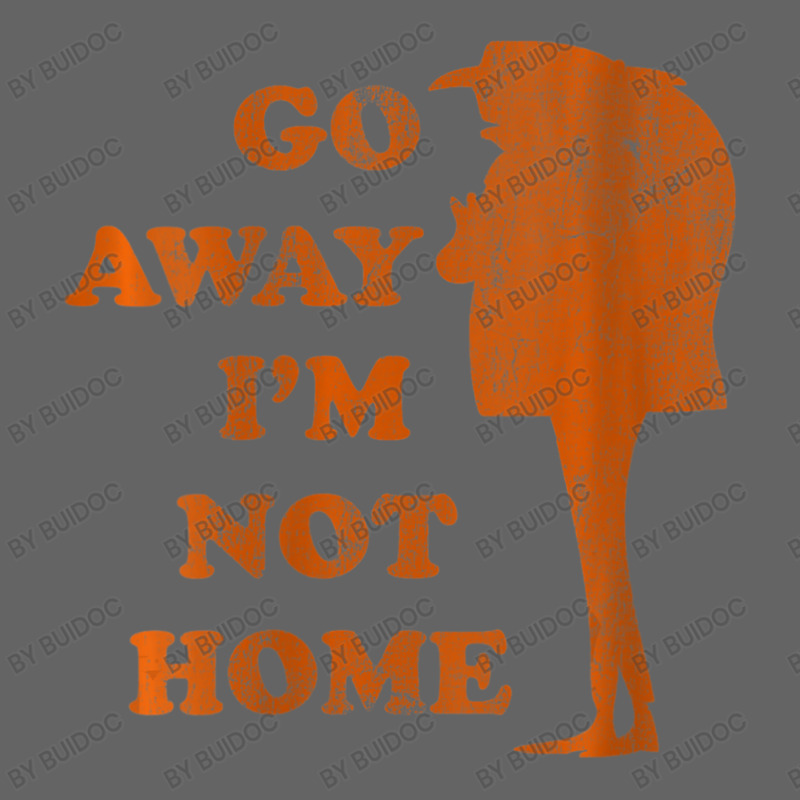 Gru Go Away Im Not Home Distressed Orange Retro Trucker Cap by BuiDoc | Artistshot