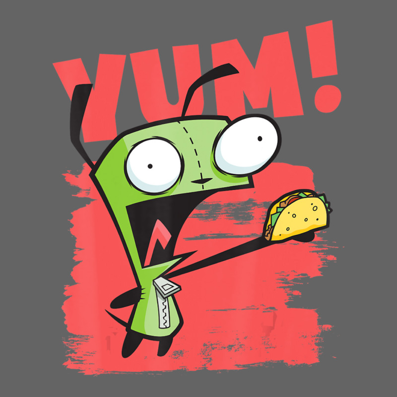 Invader Zim Gir Screaming Yum! Taco Portrait Retro Trucker Cap by cm-arts | Artistshot