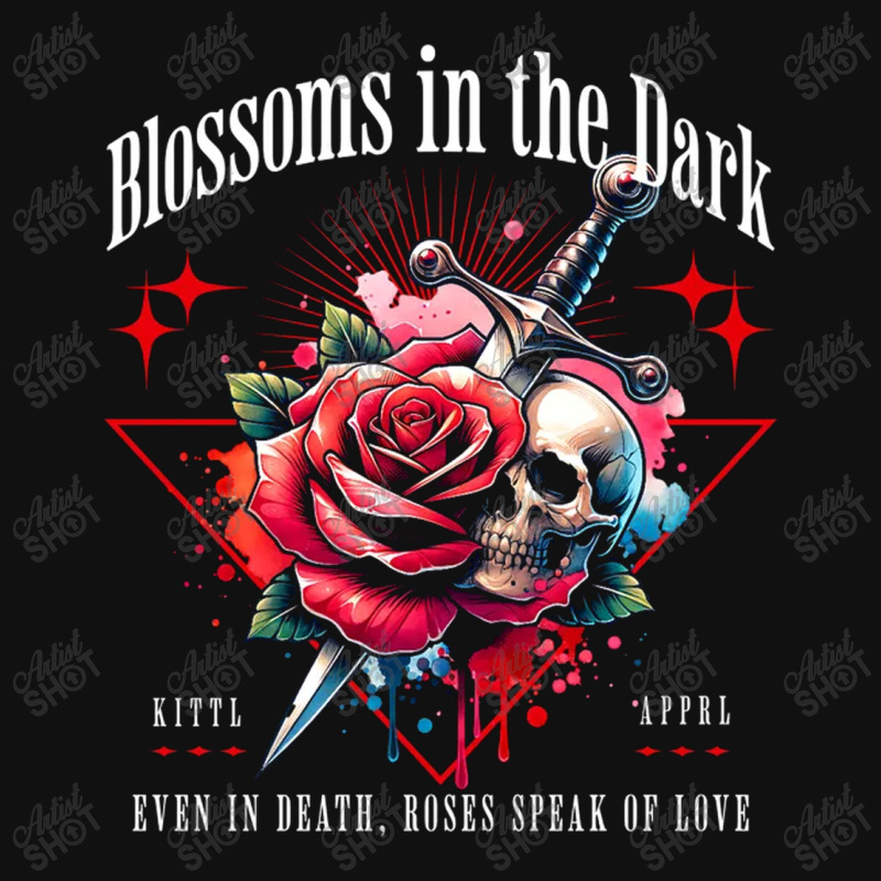 Rose Flower Impaled Sword Graphic T-shirt | Artistshot