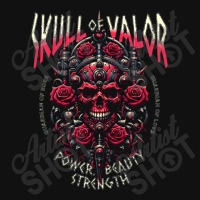 Skull Of Valor Motorcycle License Plate | Artistshot