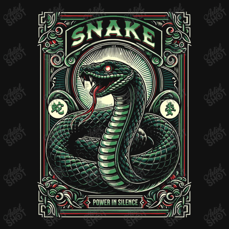 Snake Metal Print Square | Artistshot