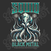 Squid Black Metal Round Leatherette Patch | Artistshot