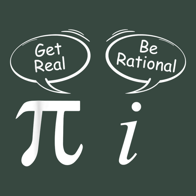 Pi Get Real I Be Rational Mathematician Wit Math Students T Shirt Seamless Cap by cm-arts | Artistshot