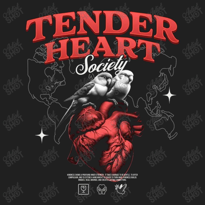 Tender Heart Drawstring Bags | Artistshot