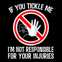 If You Tickle Me, I'm Not Responsible For Your Injuries Raglan Basebal Seamless Cap | Artistshot