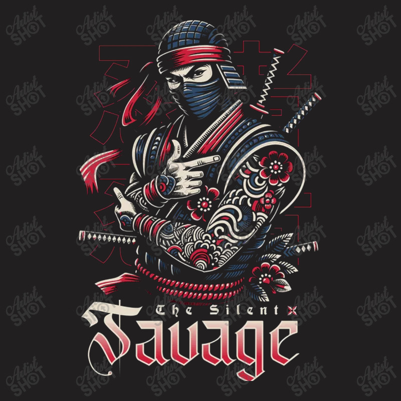 The Silent Savage T-shirt | Artistshot