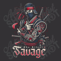 The Silent Savage Vintage Hoodie | Artistshot