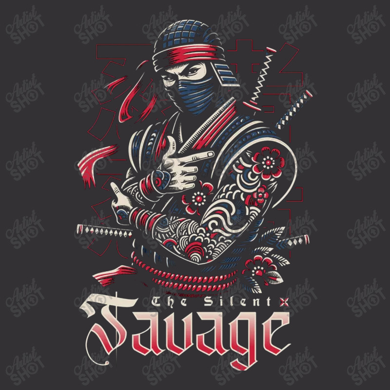 The Silent Savage Vintage Hoodie | Artistshot