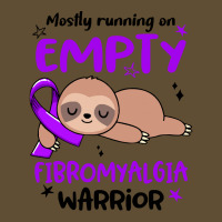 Fibromyalgia Awareness T  Shirt Mostly Running On Empty Fibromyalgia W Seamless Cap | Artistshot