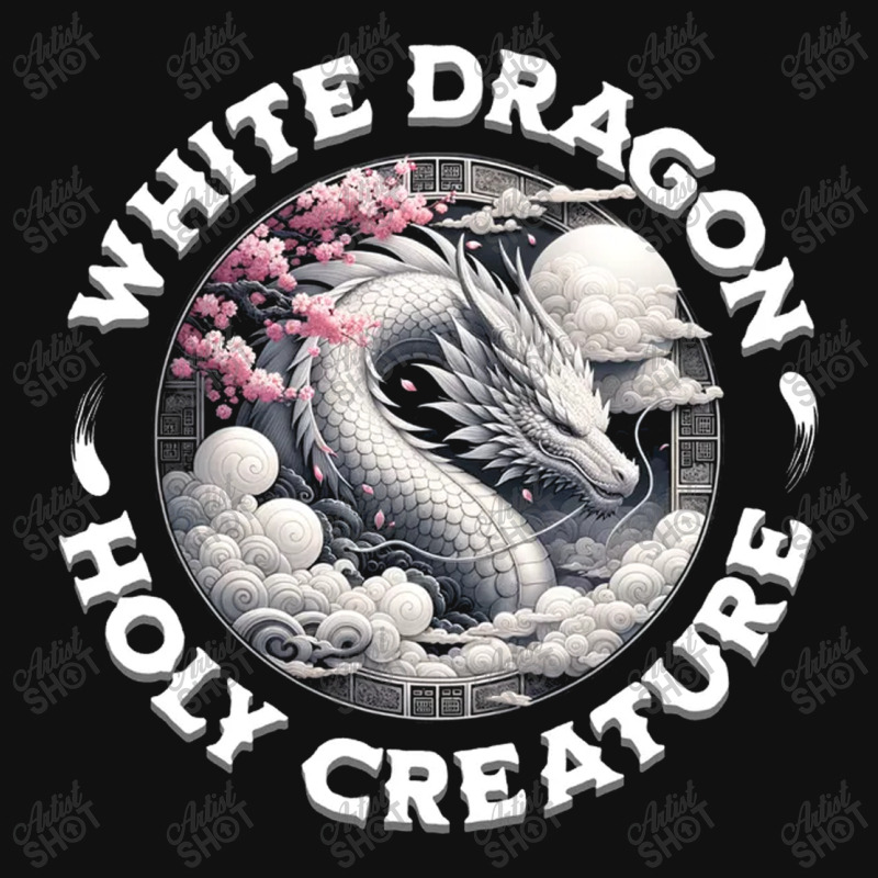 White Dragon Holly Creature Crew Socks | Artistshot