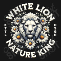 White Lion Nature King Medium-length Apron | Artistshot