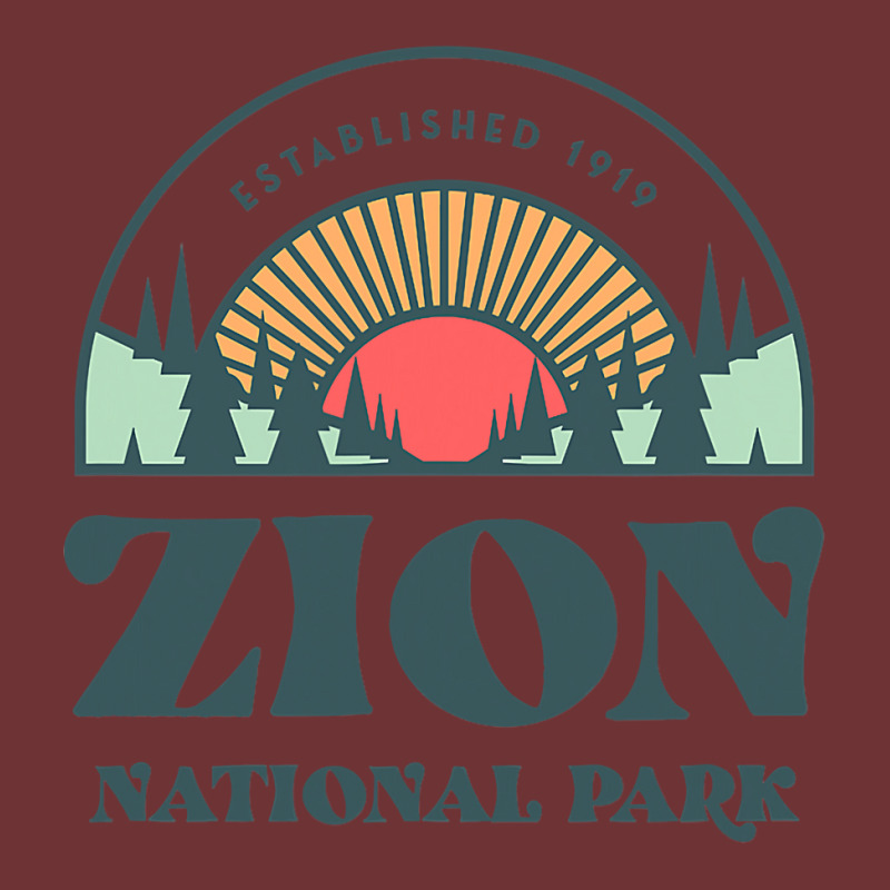 Retro Style Utah Zion National Park Seamless Cap | Artistshot