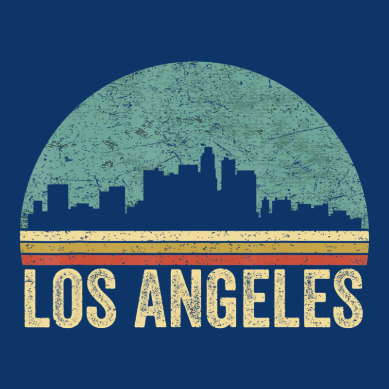 Retro Vintage Los Angeles La Skyline 70s 80s Souvenir Seamless Cap | Artistshot