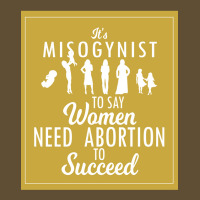 Its Misogynist To Say Women Need Abortion Seamless Cap | Artistshot