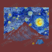 Starry Night Camping Scene Seamless Cap | Artistshot