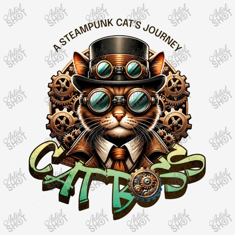 Cat Boss, A Steampunk Cat's Journey Portrait Canvas Print | Artistshot