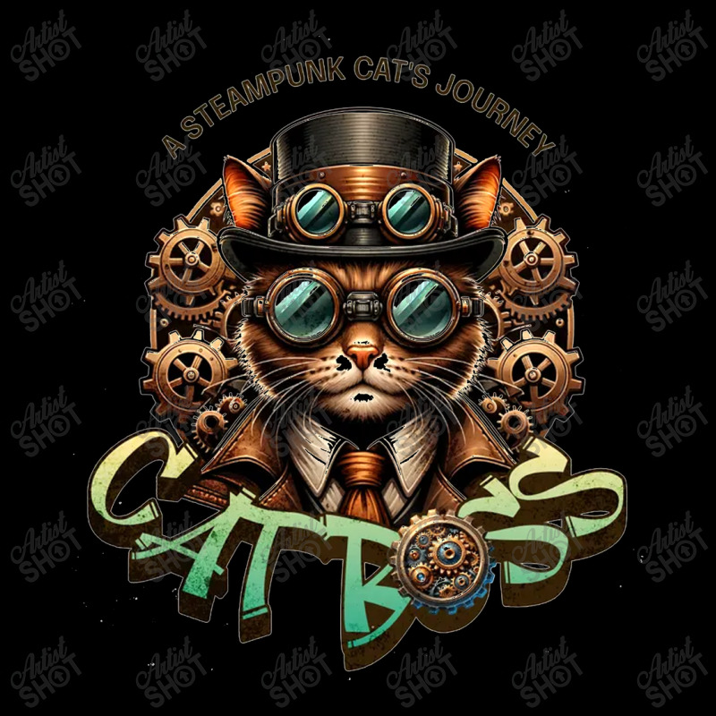 Cat Boss, A Steampunk Cat's Journey Camping Chair | Artistshot