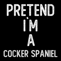 Pretend I`m A Cocker Spaniel Shirt Funny Halloween Yupoong Trucker Cap | Artistshot