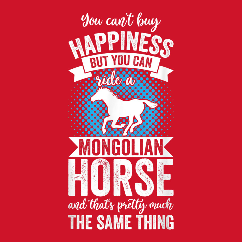 Riding   Can't Buy Happiness But Ride Mongolian Horse T Shirt Yupoong Trucker Cap by cm-arts | Artistshot