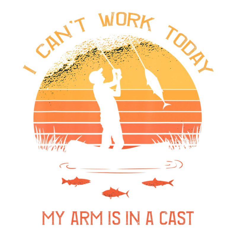 Fisherman, I Can't Work Today My Arm In A Cast Fishing Yupoong Trucker Cap | Artistshot