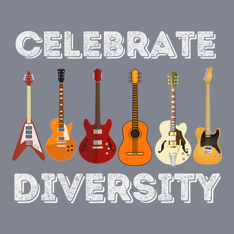 Celebrate Diversity Guitar Lover & Guitarist Yupoong Trucker Cap | Artistshot