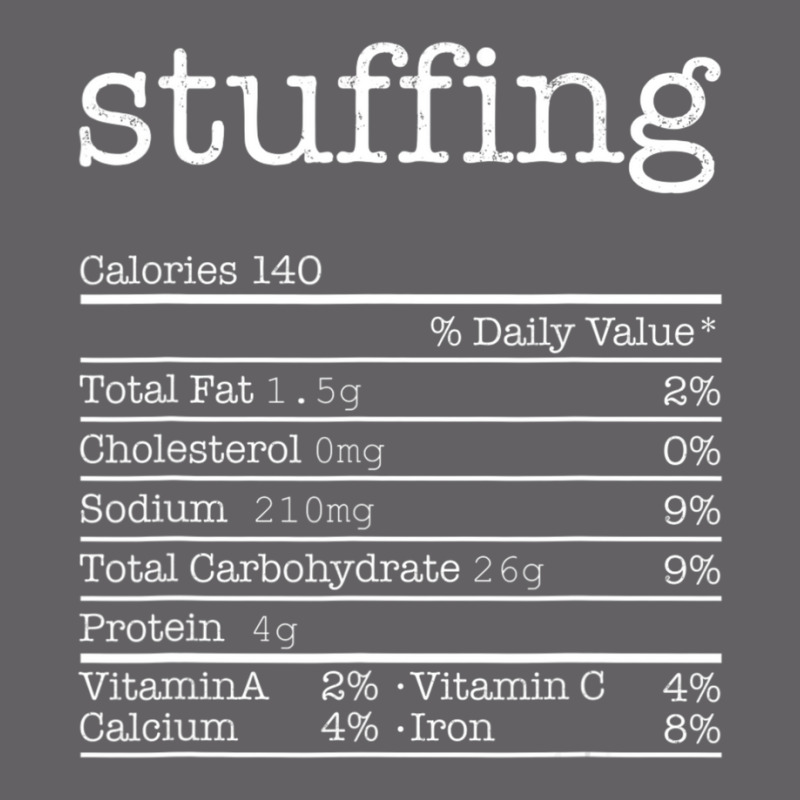 Stuffing Nutrition Facts Thanksgiving Christmas Food Yupoong Trucker Cap by cm-arts | Artistshot