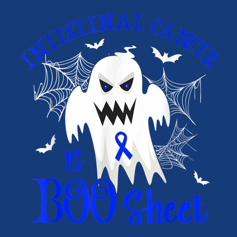 Intestinal Cancer Is Boo Sheet Blue Ribbon Halloween Foam Snapback hat by Bewitch | Artistshot