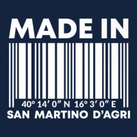 Made In San Martino D'agri Barcode Premium T Shirt Foam Snapback Hat | Artistshot