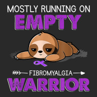 Funny Sloth Mostly Running On Empty Fibromyalgia Warrior Toddler T-shirt | Artistshot