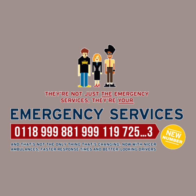 It Crowd Emergency Services 5 Panel Snapback Cap | Artistshot