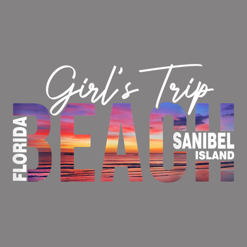 Sanibel Island Palm Trees Beach Florida Matching Girls Trip T Shirt Pa Trucker Cap by puetzee | Artistshot