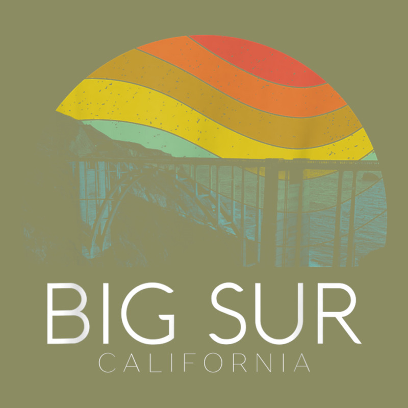 Big Sur California Beach Central Coast Retro Forest Camping T Shirt Pa Trucker Cap by genze | Artistshot