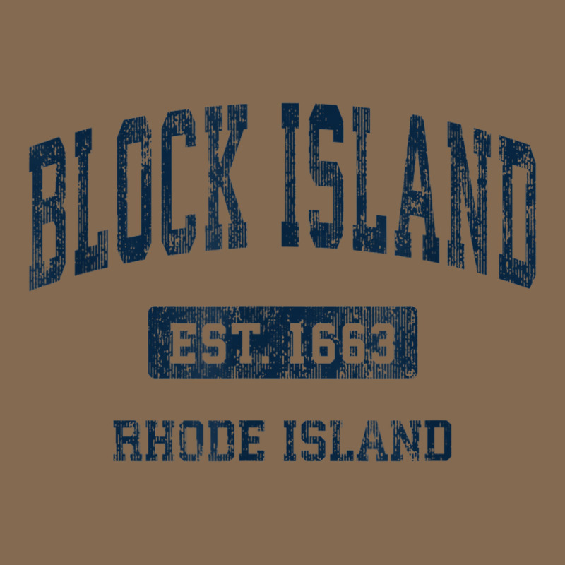 Block Island Rhode Island Ri Vintage Athletic Sports Design Pa Trucker Cap by Deluxe | Artistshot