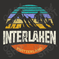 Interlaken Switzerland Vintage Mountain Sunset Champion Hoodie | Artistshot