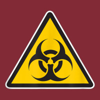 Yellow Biohazard Warning Sign Zombie Infected T Shirt Basic Backpack | Artistshot