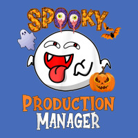 Boo Halloween Costume Spooky Production Manager T Shirt Fashion Visor | Artistshot