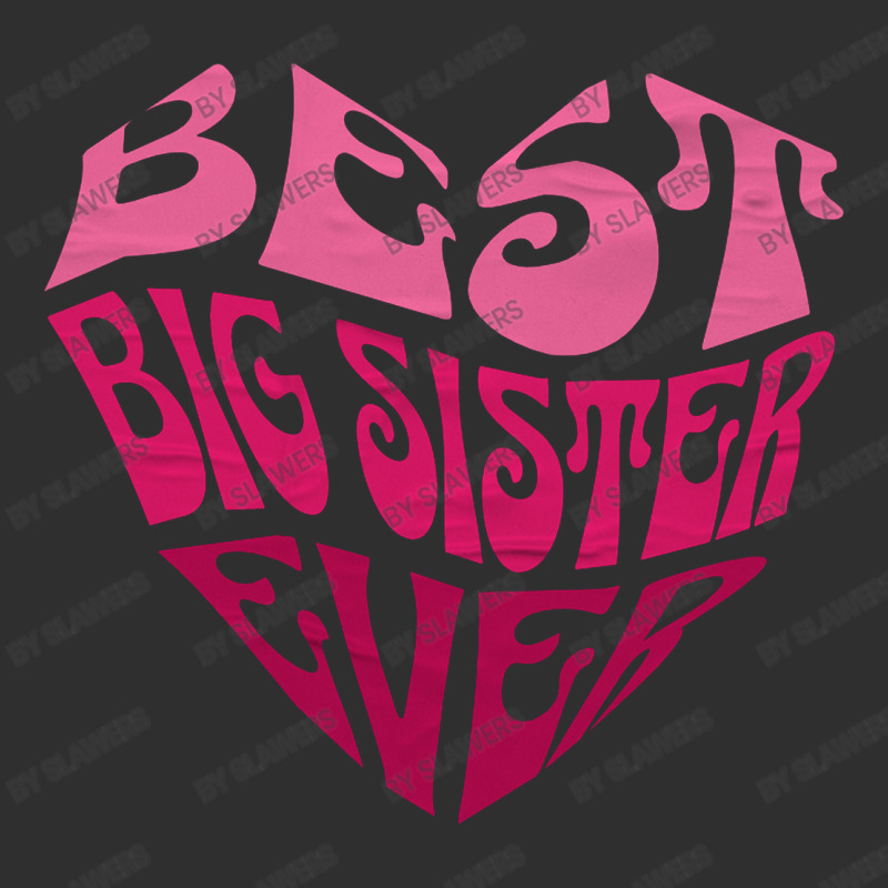 Best Big Sister Ever Square Leatherette Patch | Artistshot