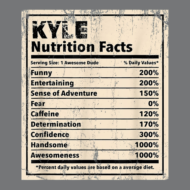 Kyle Nutrition Facts Funny Name Humor Nickname Sarcasm T Shirt Nike Dri-FIT Cap by woestebjparmal | Artistshot