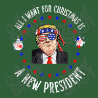 All I Want For Christmas Is A New President, Trump Xmas Day Gift Nike Dri-fit Cap | Artistshot