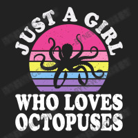 Just A Girl Who Loves Octopuses Basic Backpack | Artistshot