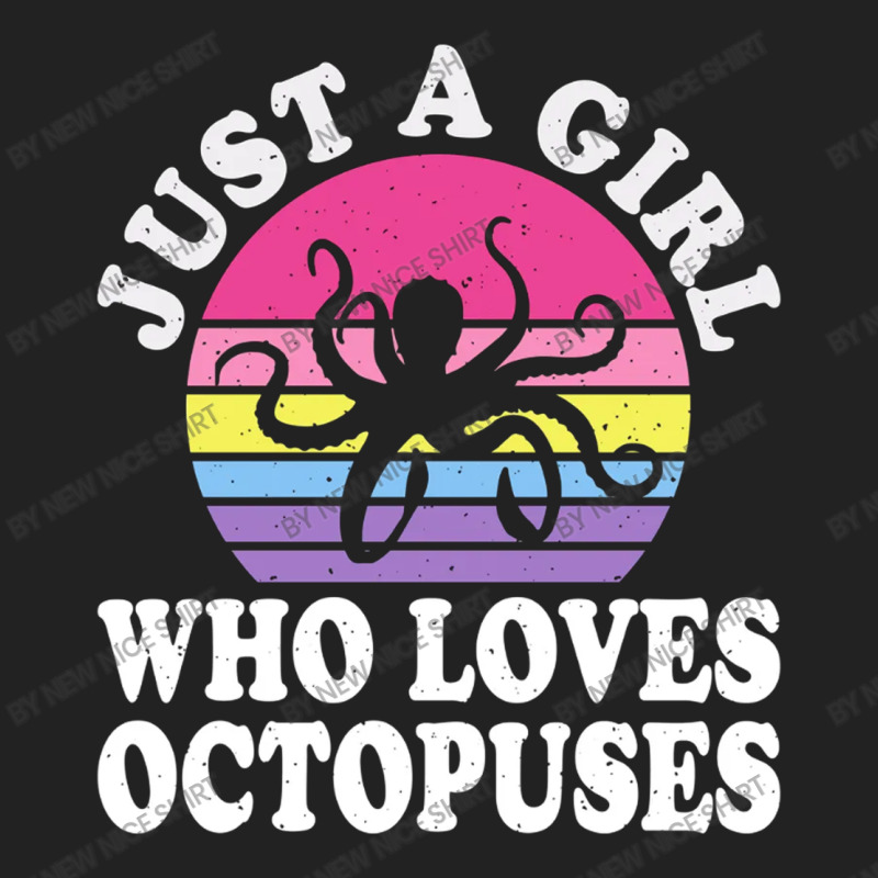 Just A Girl Who Loves Octopuses Basic Backpack | Artistshot