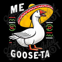 Me Goose Ta Funny Sombrero Mexican Goose Adjustable Cap | Artistshot