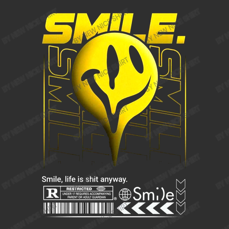 Smile Square Leatherette Patch | Artistshot