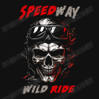 Speed Way Wild Ride Portrait Canvas Print | Artistshot